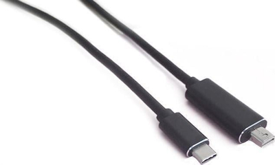 Kabllo USB MicroConnect USB C në Mini DisplayPort, 2m, 4K, e zezë
