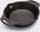Tigan gize Petromax Fire Skillet, gati për përdorim, me doreza anësore, i zi