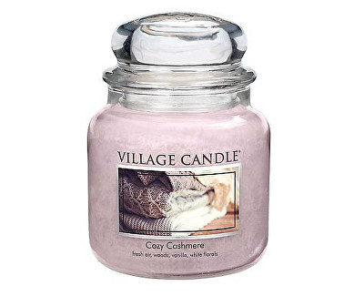 Qiri aromatike me aromë të Vaniles dhe Luleve të bardha,Village Candle, 397 g