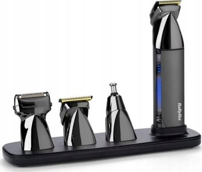 Trimmer multifunksional BaByliss Super X Metal, i rikarikueshëm, trup metalik, ngjyrë e zezë