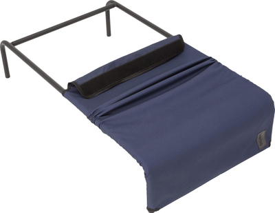 Shtrat metalik për qen Healing Pet Metal Bed XXL, 120x68 cm, blu