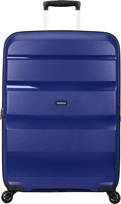 Valixhe American Tourister Bon Air Dlx Large, 4 rrota, bravë TSA, blu e errët