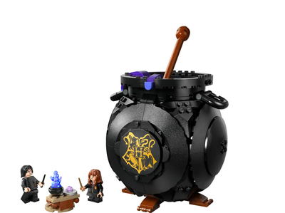Set ndërtimi LEGO Harry Potter Cauldron Secret Potions Classroom 76464, 652 copë, mbi 10 vjeç, shumëngjyrësh