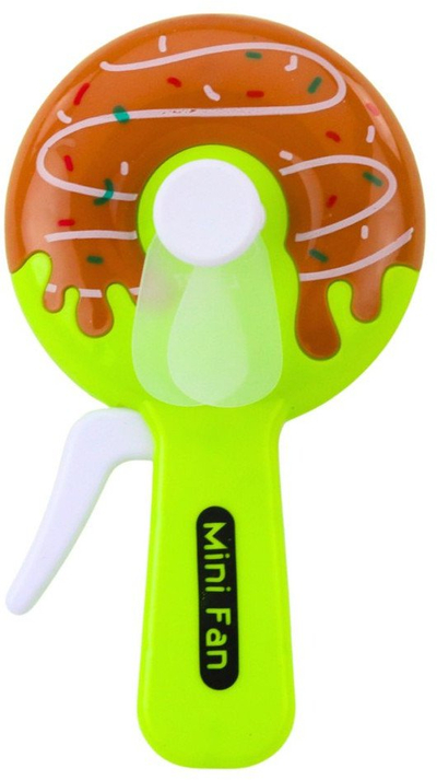 Ventilator dore për kalamaj Mini Donut Pinwheel, me dorë, 4 lloje, shumëngjyrësh