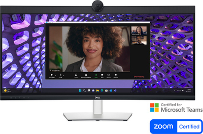 Monitor Dell P3424WEB, 34,14", IPS, UWQHD, i zi/i argjend