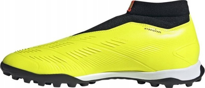 Këpucë futbolli Adidas Predator 24 League Laceless Turf, pa lidhëse, për bar sintetik, të verdha