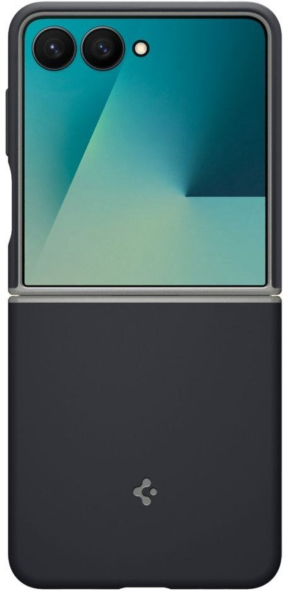 Маска за телефон Spigen Nano Pop MagFit за Galaxy Z Flip 7, со магнет, поддржува брзо безжично полнење, црна