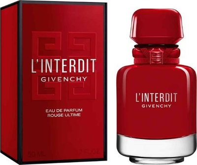 Parfum për goca Givenchy L’Interdit Eau de Parfum Rouge Ultime, 80 ml, mban gjatë, i kuq