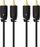 Kabllo audio Sinox SXA04201, RCA stereo, 1m, e zezë