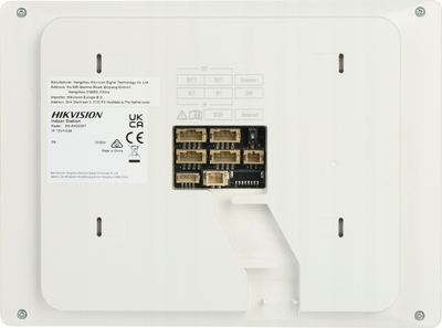Set video-interfon Hikvision DS-KIS213, ekran 7", sistem analog, gri