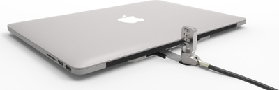 Kабел за сигурност за лаптоп Maclocks Blade BLD01CL, 1.8m, со нумерички код, сребрен