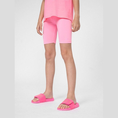 Легици за девојчиња 4F Cycling Shorts TTIGF051, за велосипедизам, големина 158/164, розова