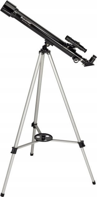 Телескоп Celestron PowerSeeker 50AZ, рефрактор, алуминиумски статив, црн
