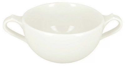 Pjatë e thellë për supë RAK Porcelain Anna ANCS36, 12.2 oz, me 2 doreza, ivory