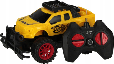 Makinë lodër off road me telekomandë Mega Creative, shkallë 1:20, me drita dhe avull, e kuqe ose e verdhë