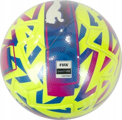 Top futbolli Puma Laliga 1 Ball FIFA Pro 083873-02, për bar natyral, i bardhë