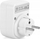 Ndarës prizash me USB Power Splitter, 1x prizë, 2x USB 2.1A, i bardhë