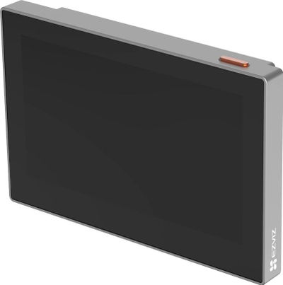 Syri elektronik dere Ezviz HP2, kamerë 2MP, ekran 4.3", Wi-Fi, bateri 2200mAh, i zi argjendtë