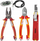 Сет клешти VDE FELO FL58095095, 3 делови, 1000V, изолациски рачки