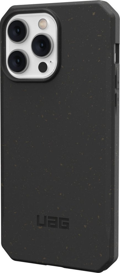 Maskë mbrojtëse UAG Outback Bio për iPhone 14 Pro Max 6.7", shum e hollë, miqësore me natyrën, e zezë