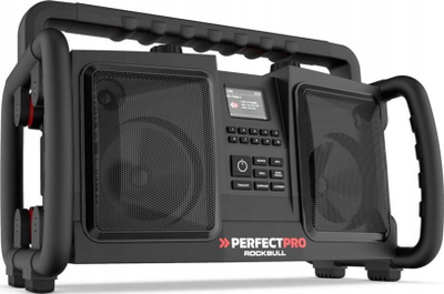 Radio pune PerfectPro ROCKBULL RB2, valë AM FM, stereo, portokalli