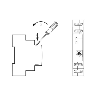 Modul zgjerues F&amp;F FHome Expansion, 4 dalje analoge, 9-30V DC, gri