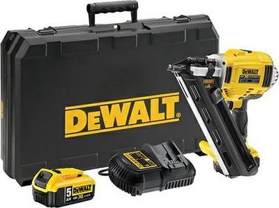 Pistoletë gozhdimi DeWalt DCN695P2, 18V, pa kabllo, e verdhë