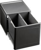 Sistem kosash kuzhine Blanco Botton Pro 45/2 Automatic, 26L, për dollap, i zi