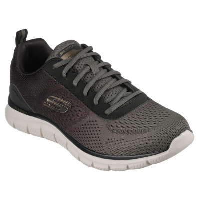 Atlete Skechers Track Ripkent, rrjetë që merr frymë, Memory Foam