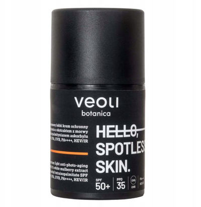 Krem fytyre Veoli Botanica HELLO SPOTLESS SKIN, SPF 50, 50 ml
