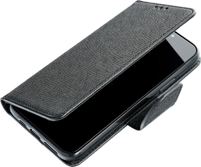 Kapak telefoni OEM Fancy Book për Motorola G31, me magnet, me vende për karta, i zi