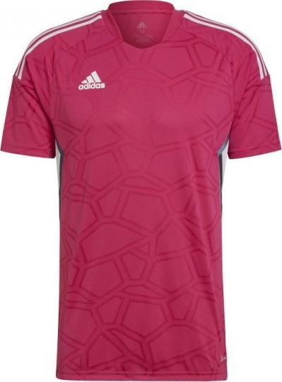 Bluzë sportive Adidas Condivo 22 M HE2947, poliestër, me mëngë të shkurtra, e kuqe