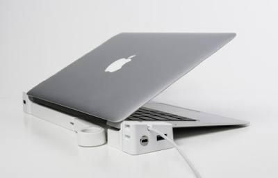 Dok sigurie LandingZone 2.0 Lite për MacBook Air 11" A1465, 2x USB, Security Slot, i bardhë