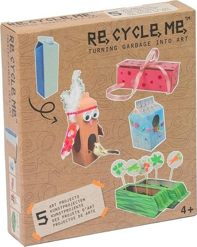 Set lodrash edukative Re-Cycle-Me: Kopshtaria për fëmijë, 5 copë, +4 vjeç