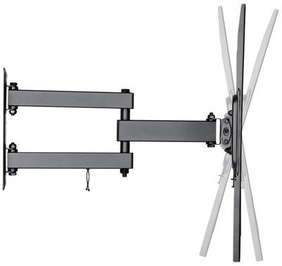 Ѕиден држач за ТВ Superior Electronics Full Motion Extra Slim, 32"-55", црна