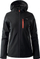 Xhaketë për femra Elbrus SOFTSHELL IVER WO'S,L, e zezë / portokalltë