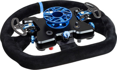 Timon gare për sim racing Cube Controls GT Pro Cube Wireless, lidhje Bluetooth, bateri 40 orë, blu