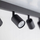Spot tavani TK Lighting Top, 127 cm, 6 drita GU10, metal i zi