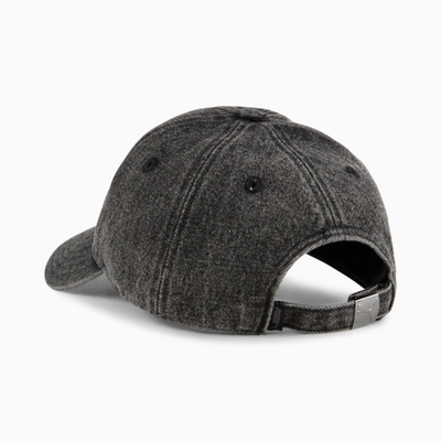 Kapelja Puma Wardrobe Essentials Metal Dad Cap, e zezë