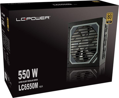 Burim energjie LC-Power Super Silent Modular LC6650M V2.31 ATX, 650W