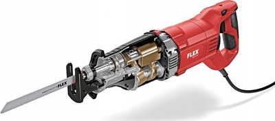 Sharrë reciproke Flex RSP13-32, 1300W, 230V, e kuqe e zezë