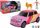 Makina lodër Street Madness Pink Car Pro Kids Style, për kalamaj, rozë