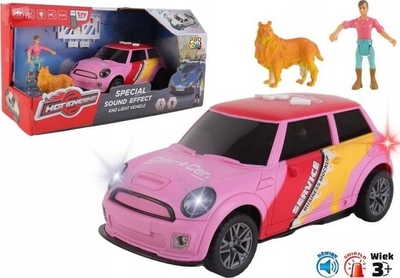 Makina lodër Street Madness Pink Car Pro Kids Style, për kalamaj, rozë
