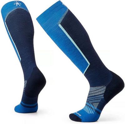 Çorape ski Smartwool Ski Targeted Cushion Over the Calf për burra, merino, madhësia XL, blu