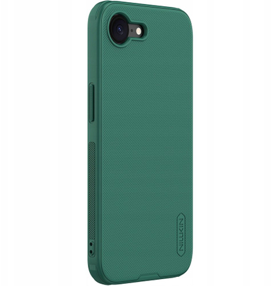 Kapak telefoni Nillkin Super Frosted PRO për iPhone 16e, mbron nga gërvishtjet, i hollë, jeshile
