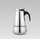 Xhezve italiane Maestro MR-1660-4, 4 filxhanë, alumin, argjendtë me të zezë