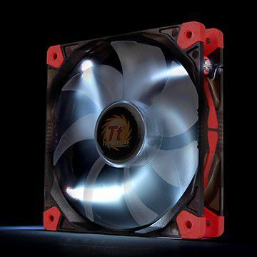 Ftohës Thermaltake Luna LED, 120 mm, i bardhë