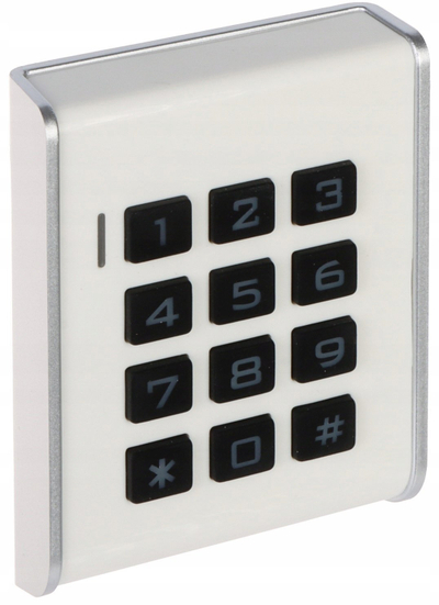 Tastierë numerike aksesi HDC 04A, kontroll hyrjeje me PIN, montim në mur, e bardhë