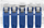 Lidhës elektrik ORNO Quick Connector 5x 0.75-4mm², set 50 copë, portokalli