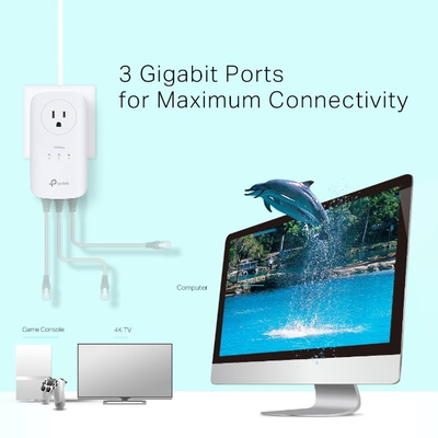 TP-Link TL-PA8030P KIT Starter Kit bridge  wall-pluggable Adapter